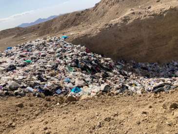 بازدید و ارزیابی وضعیت محل‌های دفن زباله شهری شهرستان جرقویه